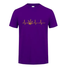 Load image into Gallery viewer, Weed Heartbeat T Shirt