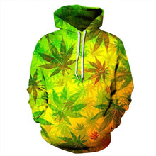 Load image into Gallery viewer, Purple Weed Hoodie