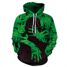 Load image into Gallery viewer, Purple Weed Hoodie